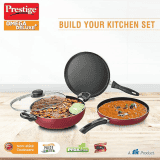 Prestige Omega Deluxe Plus BYK Set of 3 | Black and Red