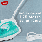 Pigeon Aluminum By Stovekraft Steam Iron Velvet |1600 Watts | Spray | Green