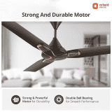 Orient | Electric Jazz Trendz  | Durable Copper Motor | 3 Blade  | 1200 mm | Ceiling Fan  | Metallic Bronze Copper  Orange
