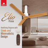 Havells Elio Prime Ceiling Fan | Bldc | Remote Controlled | 5 stars | Pinewood Pearl White