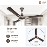 Orient |  Kiara AD | 1200mm  | 3 Blade | 1 Star | High Speed Ceiling Fan | Hickory Brown