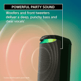 Sony Bluetooth Karaoke Party Speaker | Wireless Portable |  Mega Bass | SRS-XV500