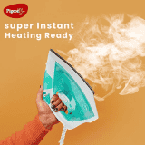 Pigeon Aluminum By Stovekraft Steam Iron Velvet |1600 Watts | Spray | Green
