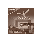 Bajaj  |  ENERGON PRIME BLDC AMBER | 1200Mm |  5 star | Remote Control |  Energyefficient Ceiling Fans  | Gold