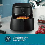 PHILIPS | NA120/00 | Air Fryer | 4.2 Liter |  Air Fryer Rapid Air Technology | Black