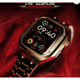 Fire-Boltt Elemento Stainless Steel, 1.95" Display | BT Calling Detachable Case Smartwatch | Gold
