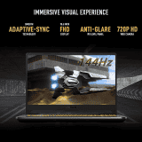 ASUS TUF Gaming Laptop F15 | FX506HF-HN075W |  Intel Core i5-11260H 11th Gen |  FHD 144Hz, 8GB‎DDR4/512GB SSD/4GB NVIDIA RTX 2050/Windows 11 | Black