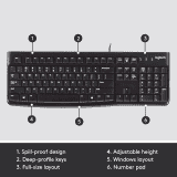 Logitech Wired Keyboard | K120