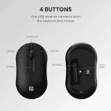 Portronics Key6 Combo Wireless Keyboard and Mouse Set | POR 1887