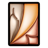 Apple 2024 iPad Air M2 | Wi-Fi + Cellullar | 128 GB ROM | 33.02 cm (13.0 Inch)  | Star Light