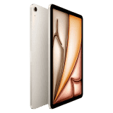 Apple 2024 iPad Air M2 | Wi-Fi + Cellullar | 128 GB ROM | 33.02 cm (13.0 Inch)  | Star Light