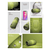 BOAT STONE 1200F BLUETOOTH SPEAKER | GREEN CAMO RAPTOR