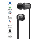 Sony Wireless in-Ear Headphones | WI-C310 | 15 Hours Battery Life | Black