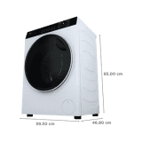Haier | HW70-IM12929C | 7 kg |  3 Star |  Inverter Fully Automatic Front Load Washing Machine | White