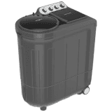 Whirlpool Turbo Dry Semi-Automatic Top Loading Washing Machine | 7.5 Kg | 5 Star | Grey Dazzle | 30233 ACE