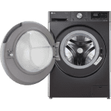 LG | FHP1209Z9B | ABLQEIL | 9 Kg | 5 Star | Inverter Fully Automatic Front Load Washing Machine | Black