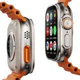 FIRE-BOLTT Oracle Wi-Fi+4G SIM Android OS Wristphone | 49mm Display | In Built GPS | Orange Horizon Strap