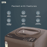 IFB | TL-R1BRS |7 kg | Fully-Automatic Top Loading Washing Machine  | Brown