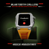 FIRE BOLTT HURACAN BSW198 | SMART WATCH | SILVER ORANGE