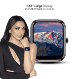 FIRE BOLTT JAGUAR SMART WATCH | BSW068 | BLACK