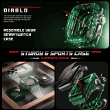 FIRE BOLTT DIABLO | BSW201 | SMART WATCH | GREEN