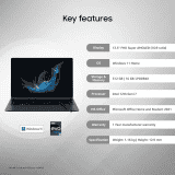 SAMSUNG Galaxy Book2 360 | NP730QED-KA1IN | Ci7 | 16GB | 512GB SSD  | WIN 11+MSO |  Graphite | NP730QED-KA1IN