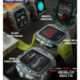 Fire-Boltt Diablo 1.95" Display | Bluetooth Calling | Wireless Charging Smartwatch | Black