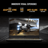 ASUS TUF Gaming Laptop F15 | FX506HF-HN077WS | Intel Core i5 | 11260H | 11th  Gen | 15.6-inch | FHD | 8GB | 512GB SSD | 4GB NVIDIA RTX 2050 | Win 11 | MS Office | Graphite Black