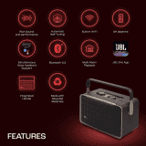 JBL AUTHENTICS 300 | JBLAUTH300BLKEP | PORTABLE BLUETOOTH SPEAKER | BLACK