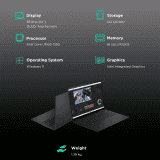 HP ENVY Thin and Light Laptop | 14-fc0078TU | 16 GB | 512 GB SSD | Windows 11 Home | Intel Core Ultra 5 125U  |  Atmospheric Blue
