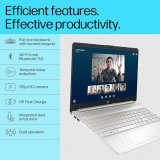 HP Laptop |15s-fq5326TU | 12th Gen Intel Core i3-1215U | 15.6 inch | FHD | Anti-Glare | 8 GB DDR4 | 512 GB SSD | Windows 11 | MSO| Natural Silver