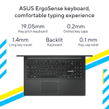 ASUS Vivobook Go 15 Thin and Light Laptop | E1504GA-NJ322WS | Intel Core i3-N305 | 15.6" | FHD | 8GB | 512GB SSD | Integrated Graphics | Windows 11| Black