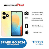 TECNO Spark GO 2024 | 4 GB RAM | 64GB ROM | ALPENGLOW GOLD