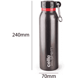 cello | Beatle | 550 ml Flask | Steel | Blue