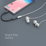Portronics | iKonnect C II |  Type C |   3.5mm |  Auxiliary Connector Compatible|  Audio Jack