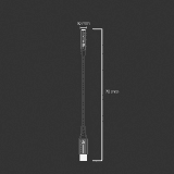 Portronics | iKonnect C II |  Type C |   3.5mm |  Auxiliary Connector Compatible|  Audio Jack