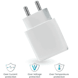 Xiaomi Mi 2A Charger | Original Mobile Wall Charger Fast Charging | White
