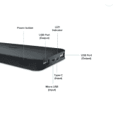 Redmi Power Bank | 10000 mAh | 10 W | Black | PB100LZM