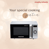 MORPHY RICHARDS | 28DCOX DUO | CHEF MICROWAVE OVEN | SILVER