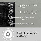 FABER | FOTG BK | 60L | OVEN TOASTER GRILLER