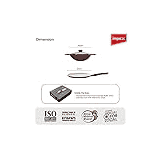 IMPEX RUBY 3Pcs Aluminium Diecast Nonstick Tawa Pan and Multipan Non-Stick Coated Cookware Set  | Aluminium | 3 Piece |