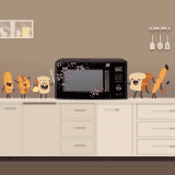 HAIER | HIL3001CBSH | 30L | CONVECTION MICROWAVE OVEN