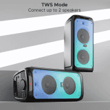 boAt Partypal 390  Bluetooth Party Speaker | 160 W | Space Black