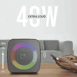 PORTRONICS | POR 1360 | DASH-MIC BT SPEAKER | GREY