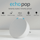 AMAZON ECHO POP | WHITE