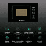FABER | FBIMWO | 25L | CGS BK  MICROWAVE OVEN | BLACK