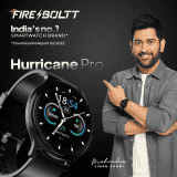 Fireboltt Hurricane Pro | BSW101 | Smart Watch Black