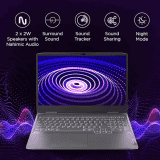 Lenovo Gaming Laptop | 82XT004JIN | LOQ AI Powered AMD Ryzen 7 7840HS | 15.6" |16GB | 512GB SSD | Win 11 | NVIDIA RTX 4050 | 6GB | Storm Grey