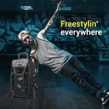 ZEBRONICS | ZEB 101 | MOVING MONSTER X8L TROLLEY SPEAKER WITH MIC