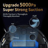 Haier PROBOT DTX Robotic Vacuum Cleaner | Laser Navigation | Memory Mapping | Black